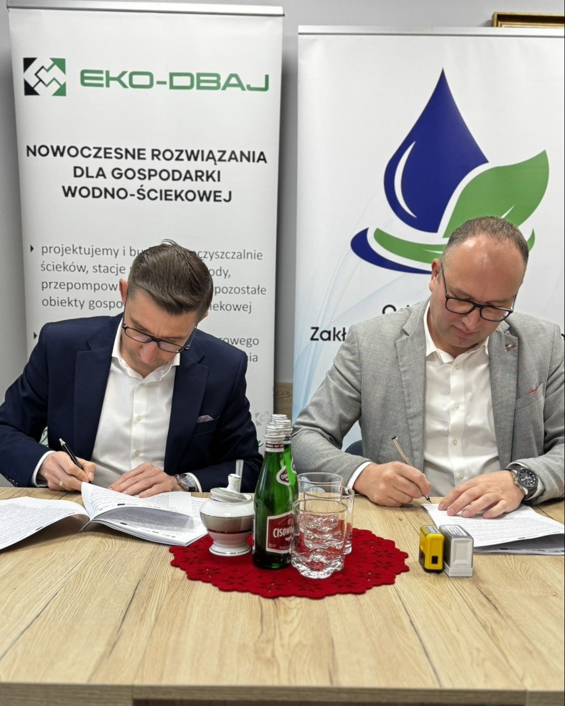 Podpisanie umowy na rozbudowę oczyszczalni ścieków w Raczycach