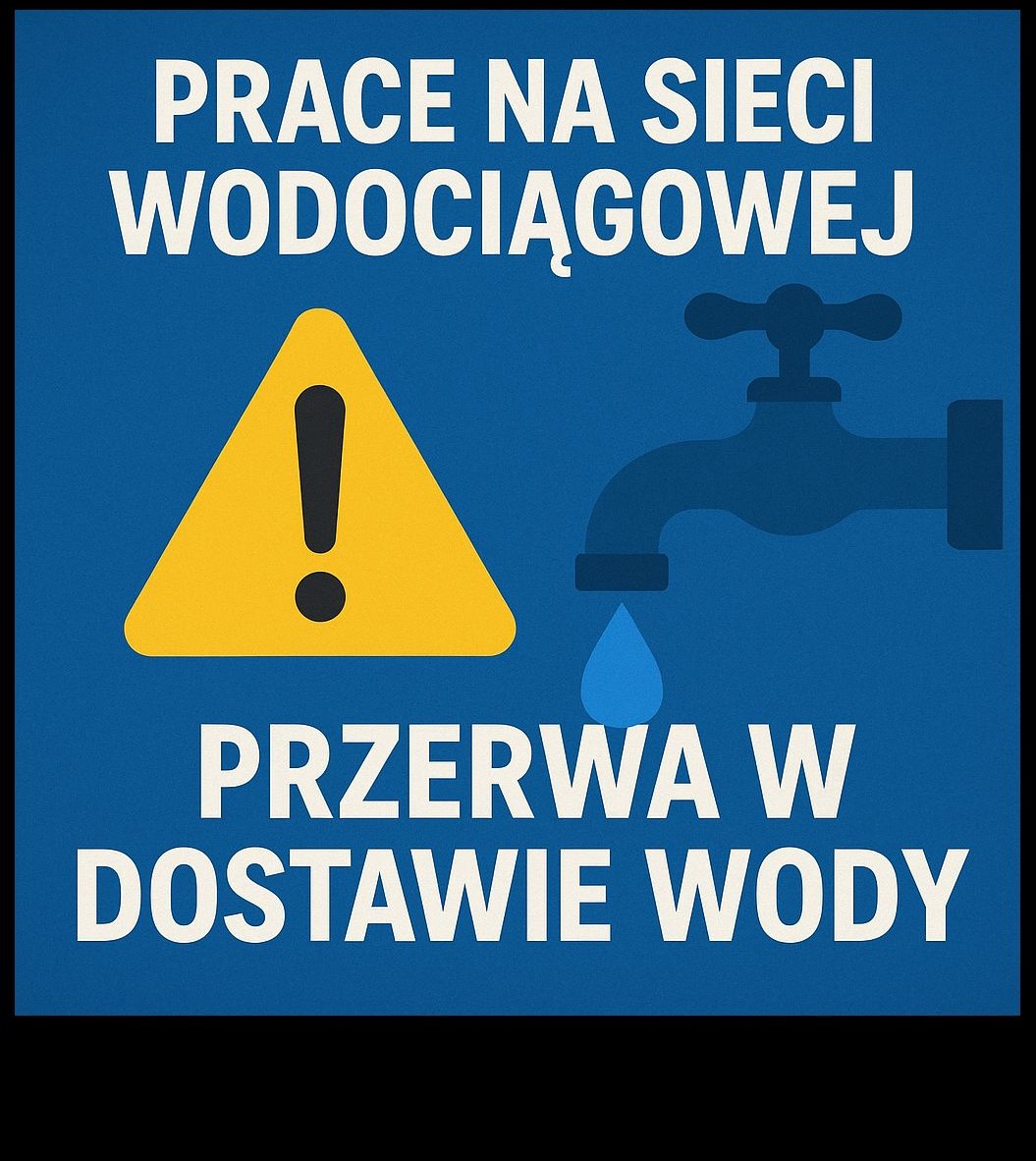 Przerwa w dostawie wody - Nadstawki, Grochowiska, Papiernia, Trzcieliny